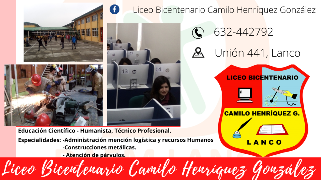 Liceo Bicentenario Camilo Henríquez, una alternativa educacional para el año 2023