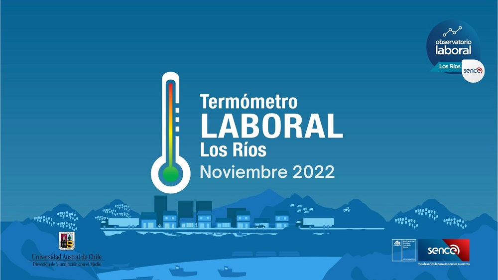 Termómetro Laboral muestra que la tasa de ocupación alcanzó un 51,9% en Los Ríos