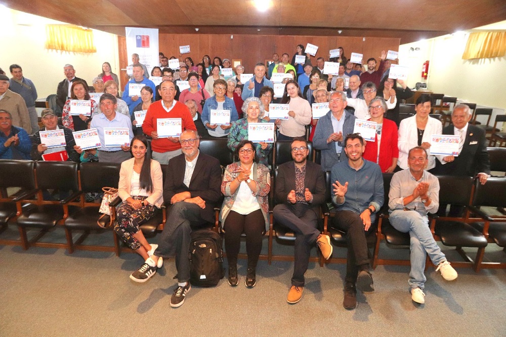 53 organizaciones sociales de la Provincia de Valdivia recibieron recursos del Fondo Social Presidente de la República