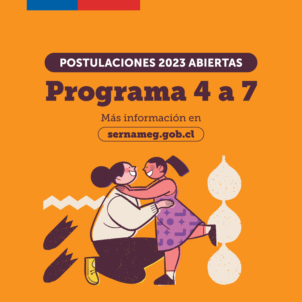 SernamEG Los Ríos invita a participar en la versión 2023 del programa “4 a 7”