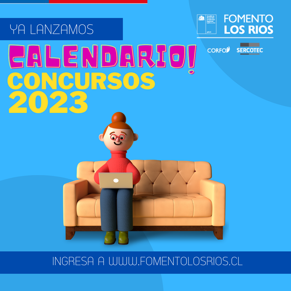 Fomento Los Ríos publica calendario de convocatorias 2023