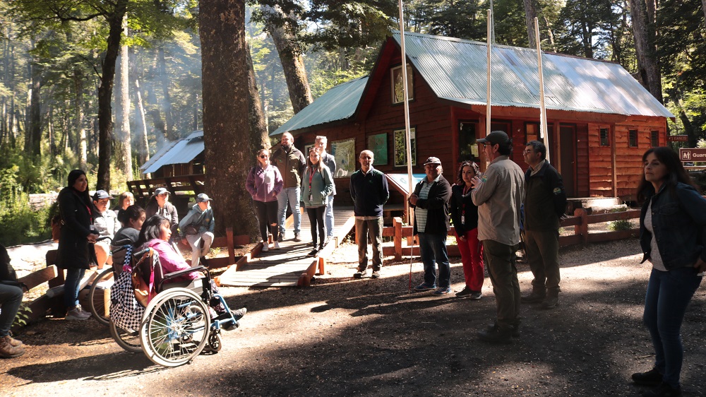 Inauguraron Sendero Inclusivo en Parque Nacional Villarrica