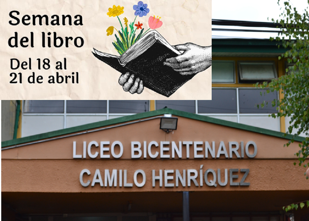 Con variadas actividades literarias Liceo Bicentenario celebra La Semana del Libro