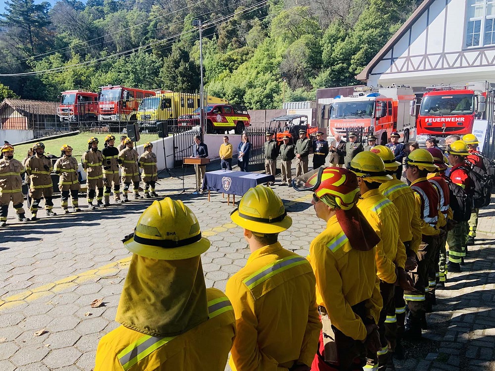 Corma capacitará a Bomberos para el combate y control de incendios forestales