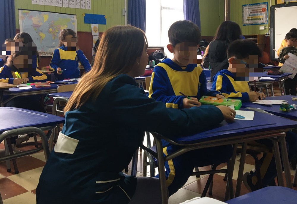 Estudiantes de Atención de Párvulos del liceo Bicentenario de Lanco refuerzan aprendizajes con la estrategia por alternancia