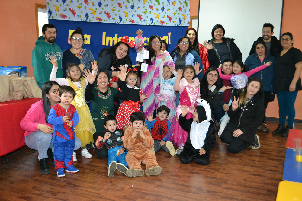 Jardín Infantil Intercultural «Ruka Kimün» de Puquiñe celebró el Día de la Familia