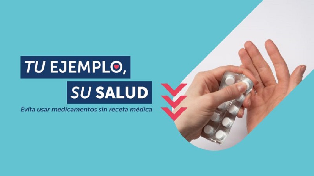 «Tu Ejemplo, Su Salud»: SENDA lanzó campaña para evitar el uso de medicamento sin receta