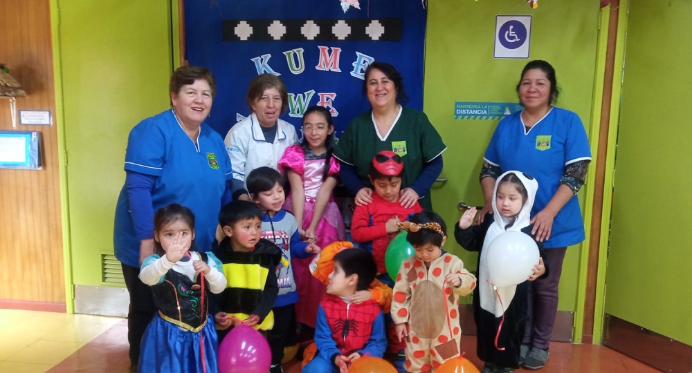 Niños y niñas del Jardín Infantil We Liwen de Antilhue inician sus merecidas vacaciones de invierno