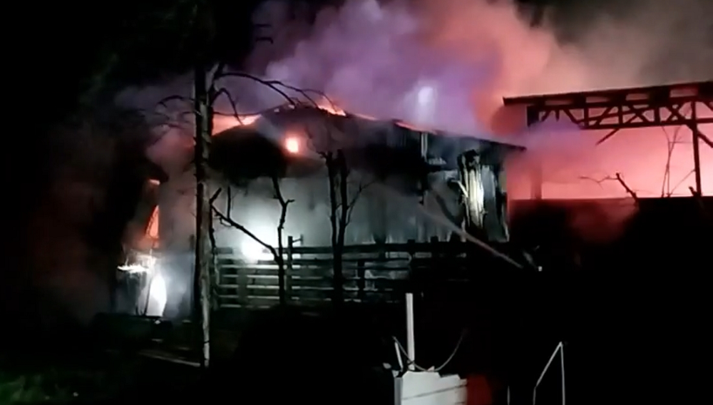 Incendio en sector Imulfudi movilizó a todas las compañías de Bomberos de Lanco