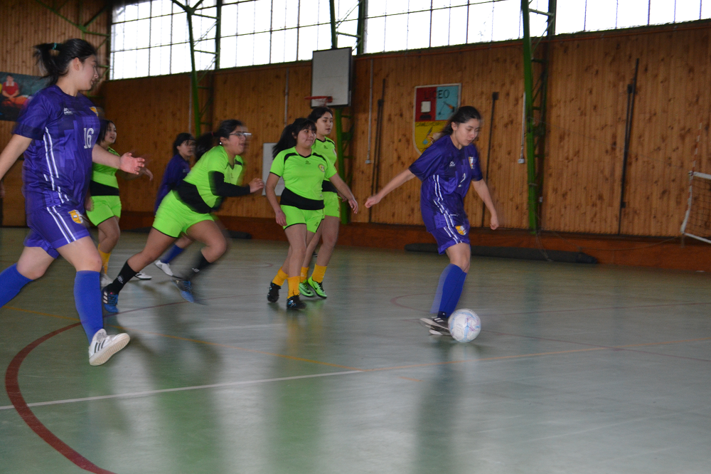 10 establecimientos participan del Futsal escolar sub14 en la comuna de Lanco