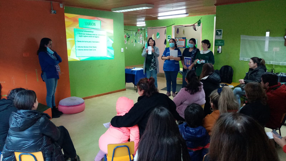 Con presencia del Director del Daem se realizó primera reunión del jardín infantil Universo de Malalhue