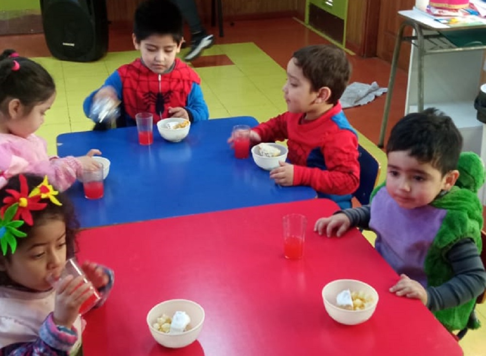 Con visita a la escuela de Antilhue, jardín We-Liwen celebró Día del Niño