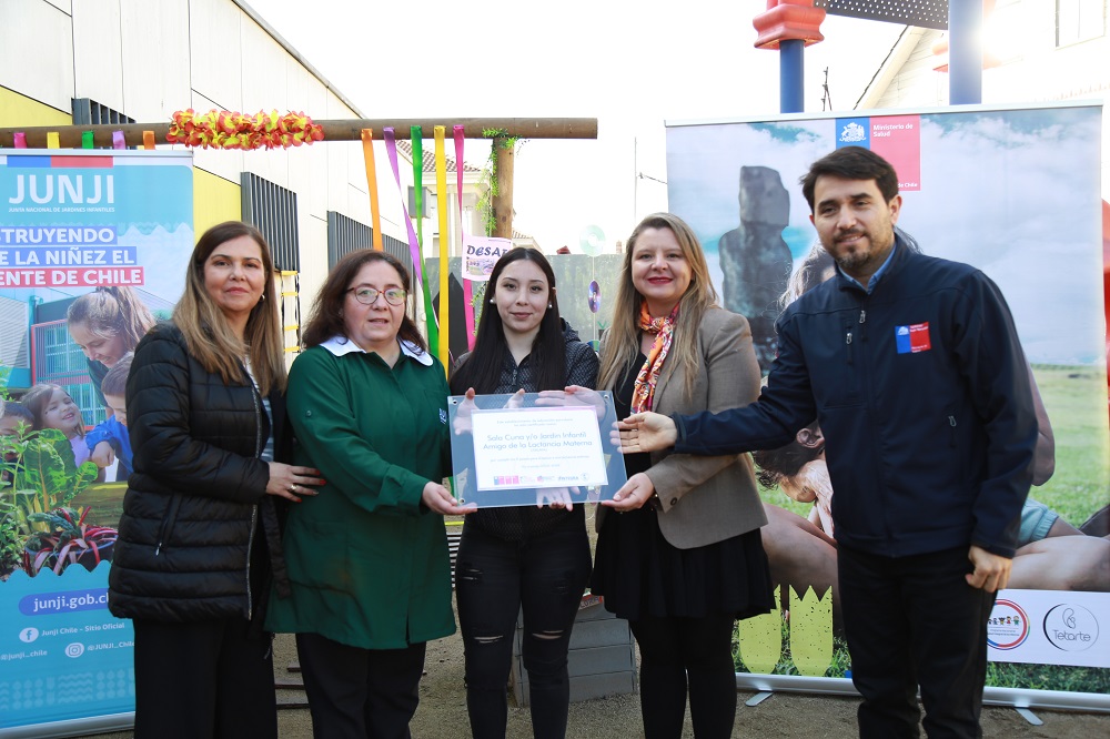 Jardines Amigos de la Lactancia Materna: 139 unidades educativas de la JUNJI se encuentran en proceso de certificación