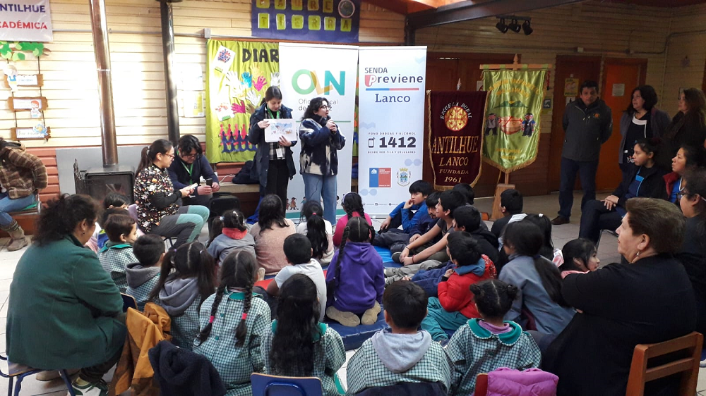 OLN celebró el Día del Niño con estudiantes de colegios rurales