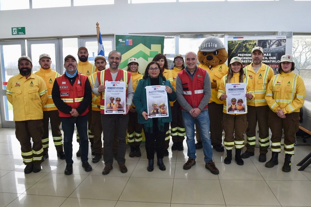 Autoridades realizan llamado a postular como brigadista frente a nueva temporada de incendios