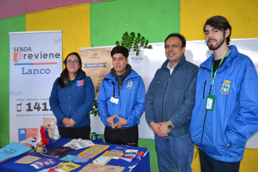 SENDA Previene de Lanco llama a una conducta responsable en estas Fiestas Patrias