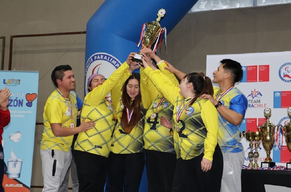 Deportivo Antu de Lanco Campeón Nacional en la categoría damas de la copa Goalball 2023