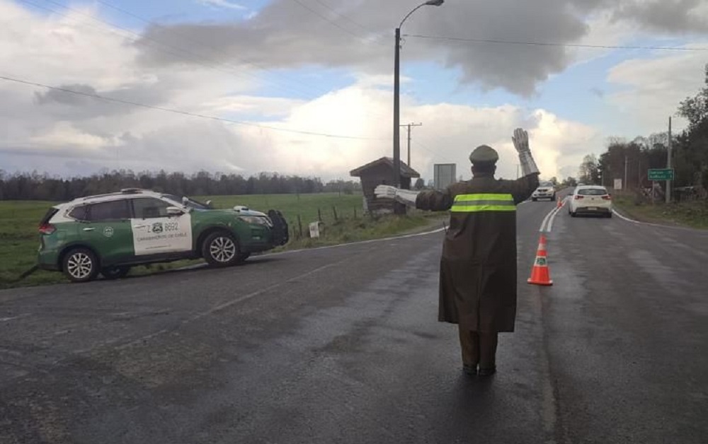 Carabineros entregó balance policial de fin de semana largo