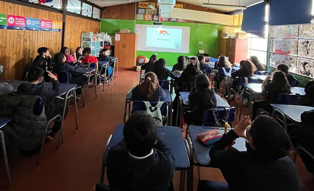 Escuela Felipe Barthou de Lanco continúa trabajando el Programa Continuo Preventivo con sus estudiantes