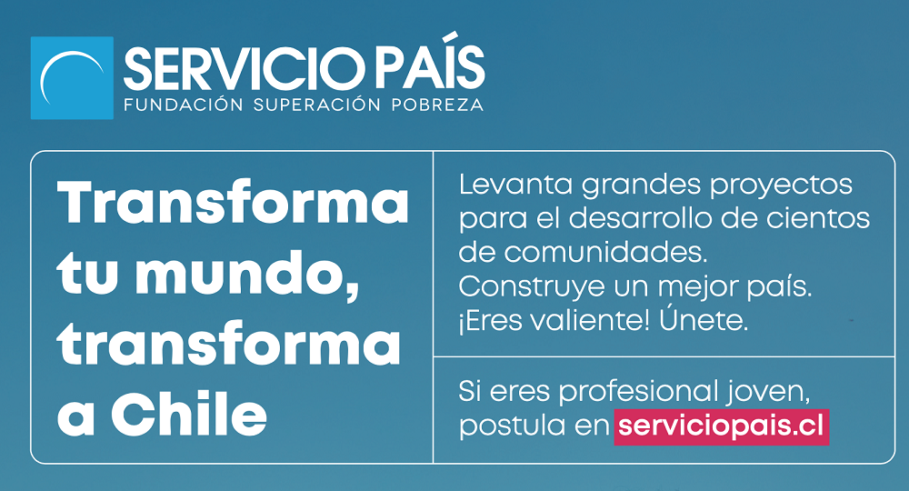 Quedan sólo 3 días para postular a SERVICIO PAÍS