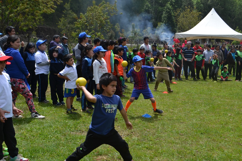 En Lumaco se realizaron las Olimpiadas de colegios Rurales de la comuna de Lanco