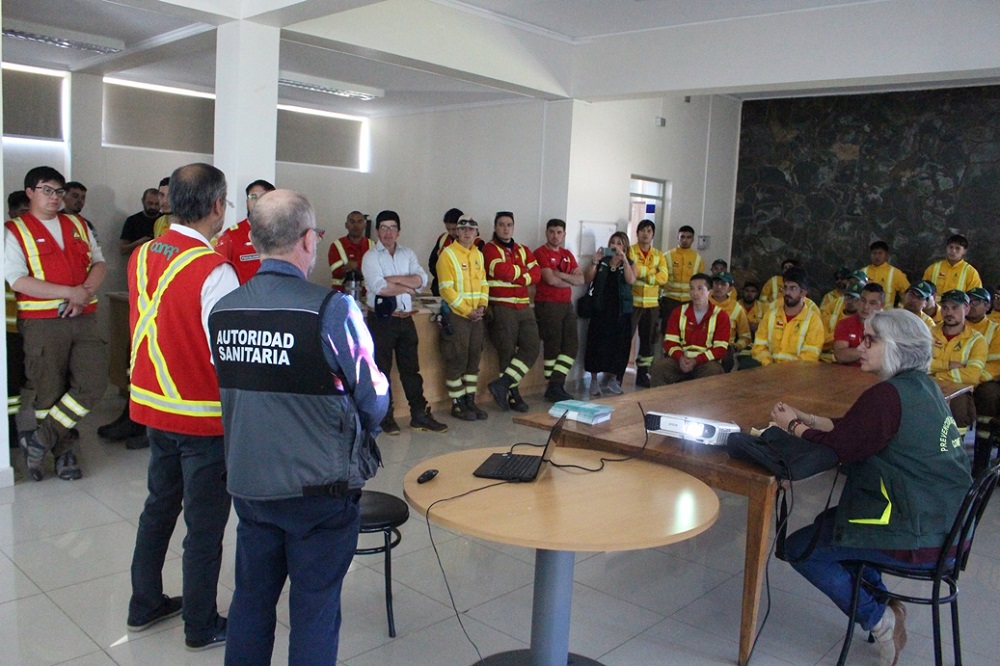 Seremi de Salud desarrolló taller de Hantavirus para brigadistas forestales