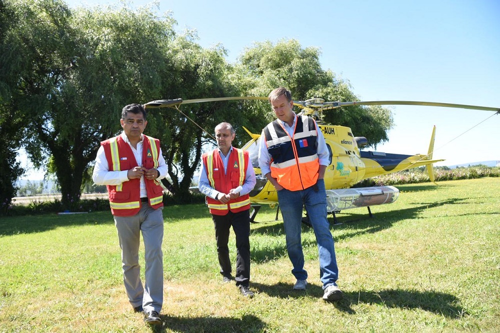 Autoridades refuerzan llamado a la prevención de incendios frente a altas temperaturas