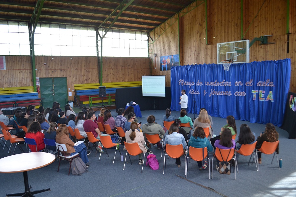 En Lanco se realizó capacitación en Manejo de Conductas en estudiantes con TEA en el aula