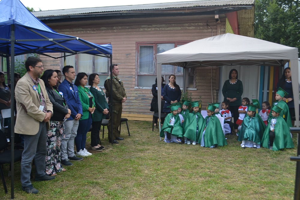 Emotiva ceremonia de egreso se desarrolló en el Jardín «Universo Infantil» de Malalhue