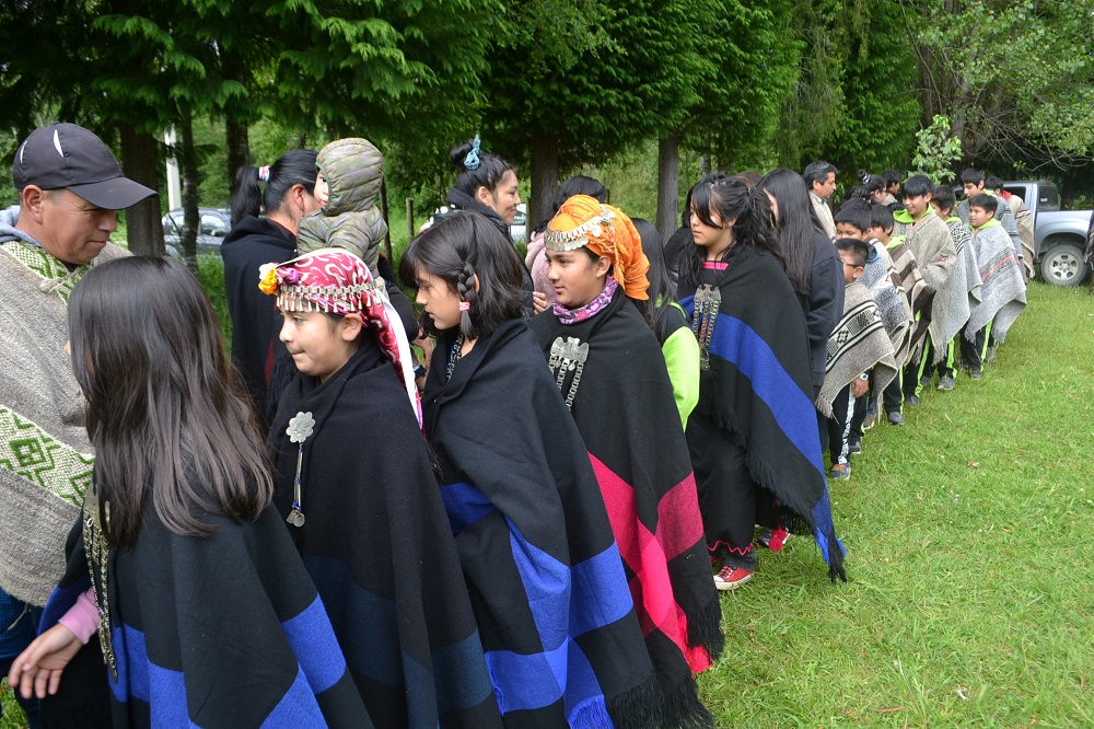 En Lumaco se realizó encuentro Cultural Mapuche entre escuela Rucaklen y escuela Reducción Antilhue