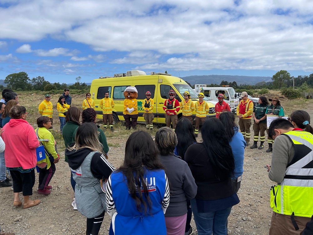 Seremi, Serviu, Conaf, Senapred lanzan Campaña preventiva contra incendio