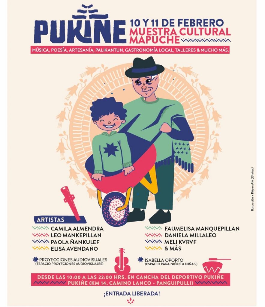 «Muestra Cultural Mapuche de Puquiñe», un encuentro con la cultura y las tradiciones