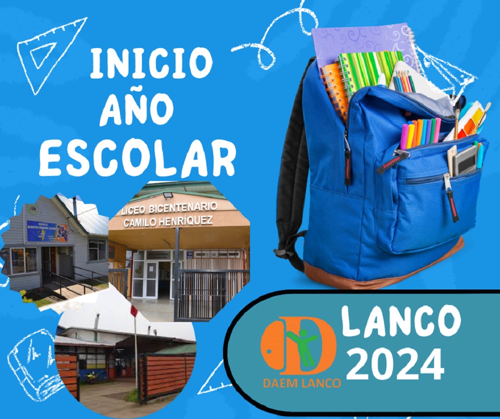 Colegios del área municipal de Lanco inician año escolar 2024 en completa normalidad