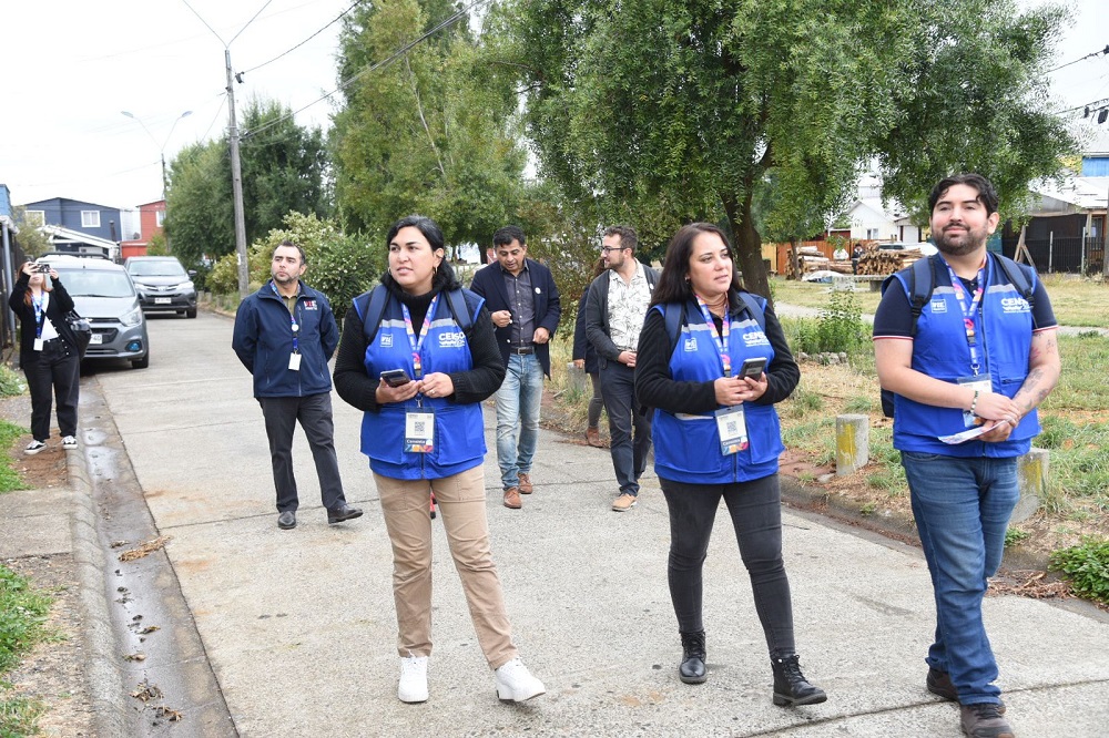 Instituto Nacional de Estadísticas dio inicio en terreno al Censo de Población y Vivienda 2024 en la región de Los Ríos