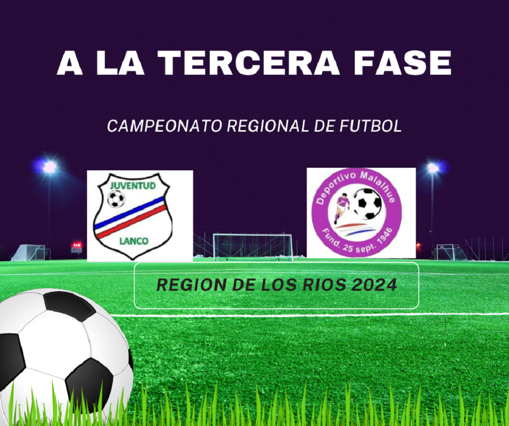 Lanco ya tienen rivales para la Tercera fase del Regional de Fútbol de Clubes Campeones de Los Ríos