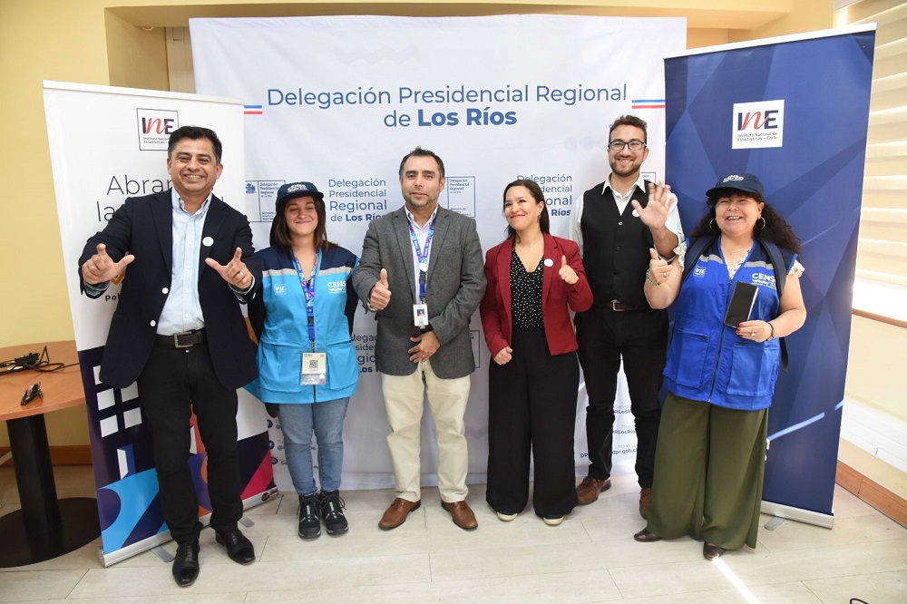 INE Los Ríos presenta indumentaria, credencial y equipamiento del personal en terreno del CENSO 2024