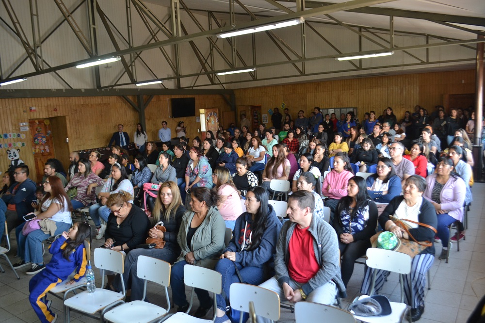 Escuela Alberto Córdova realiza su primera Asamblea General de Padres y Apoderados