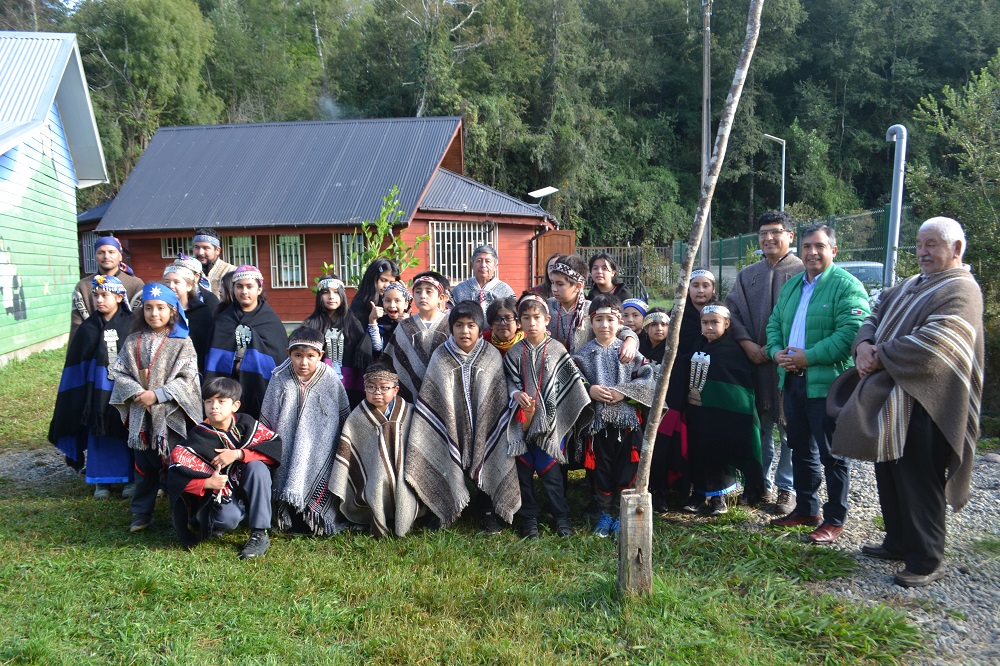 Escuela Rucaklen de Lumaco realizó ceremonial mapuche para dar la bienvenida al año escolar 2024