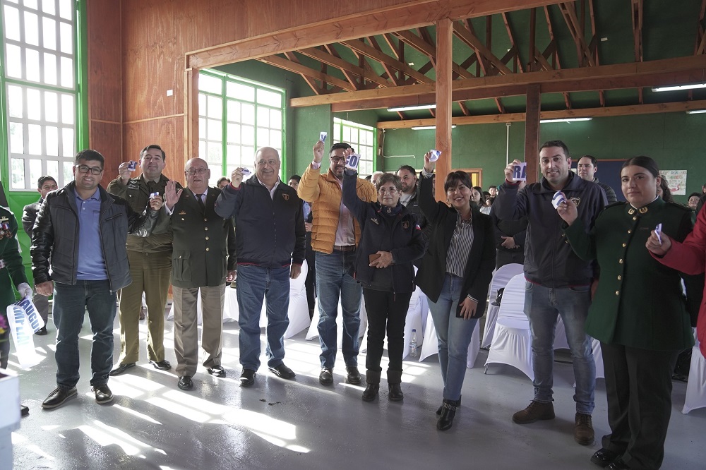 Inauguran ampliación de Tercera Compañía de Bomberos de Loncoche