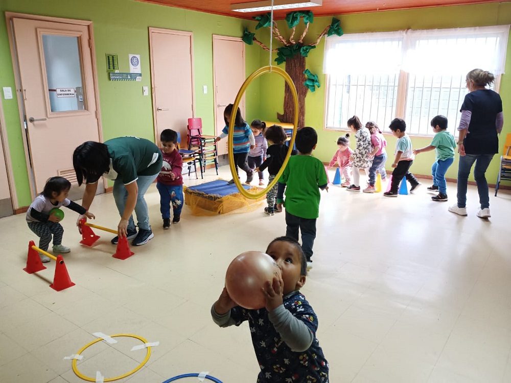 Jardín y sala cuna Universo Infantil de Malalhue celebra el Día de la Actividad Física