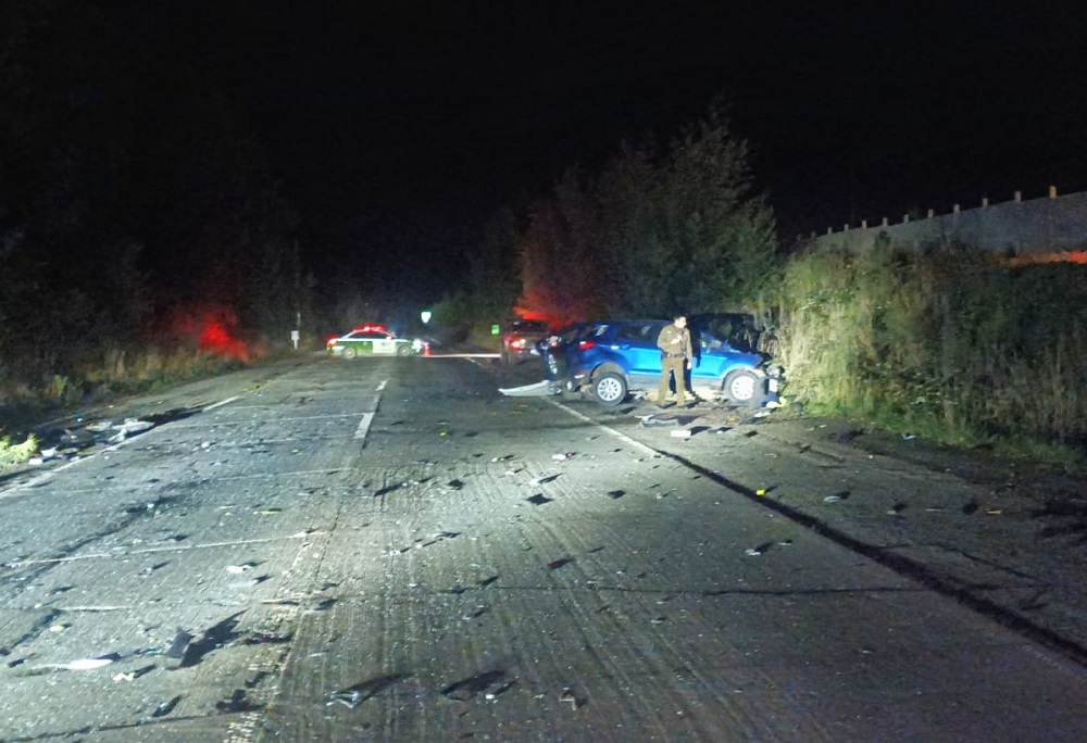 Una persona fallecida deja colisión de bus y automóvil esta mañana en ruta San José Valdivia