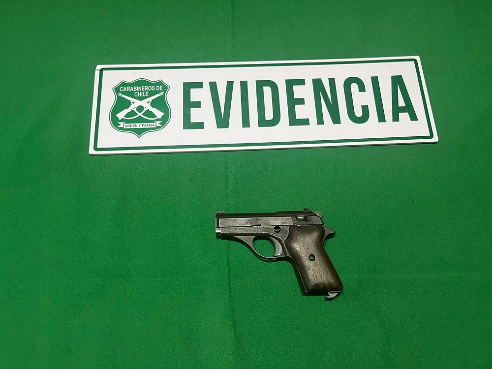 Carabineros de la Subcomisaría de Lanco detiene a individuo por porte ilegal de arma de fuego