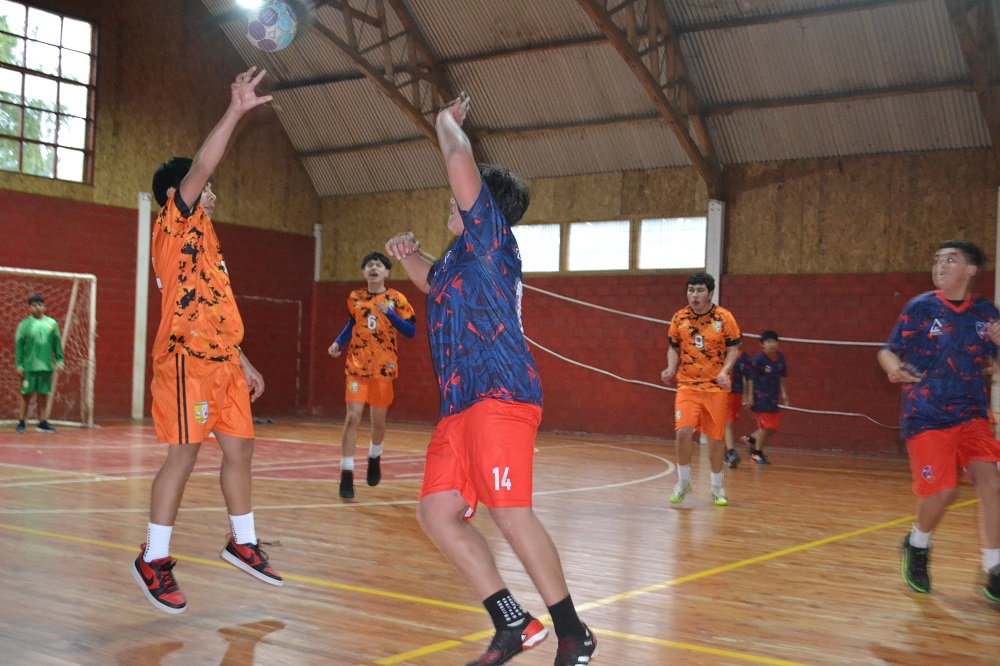 Se dio inicio del Campeonato comunal de Balonmano escolar Sub 14 en Lanco