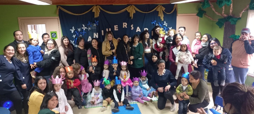 Jardín y Sala Cuna «Universo Infantil» de Malalhue celebró su 16° Aniversario con diversas actividades