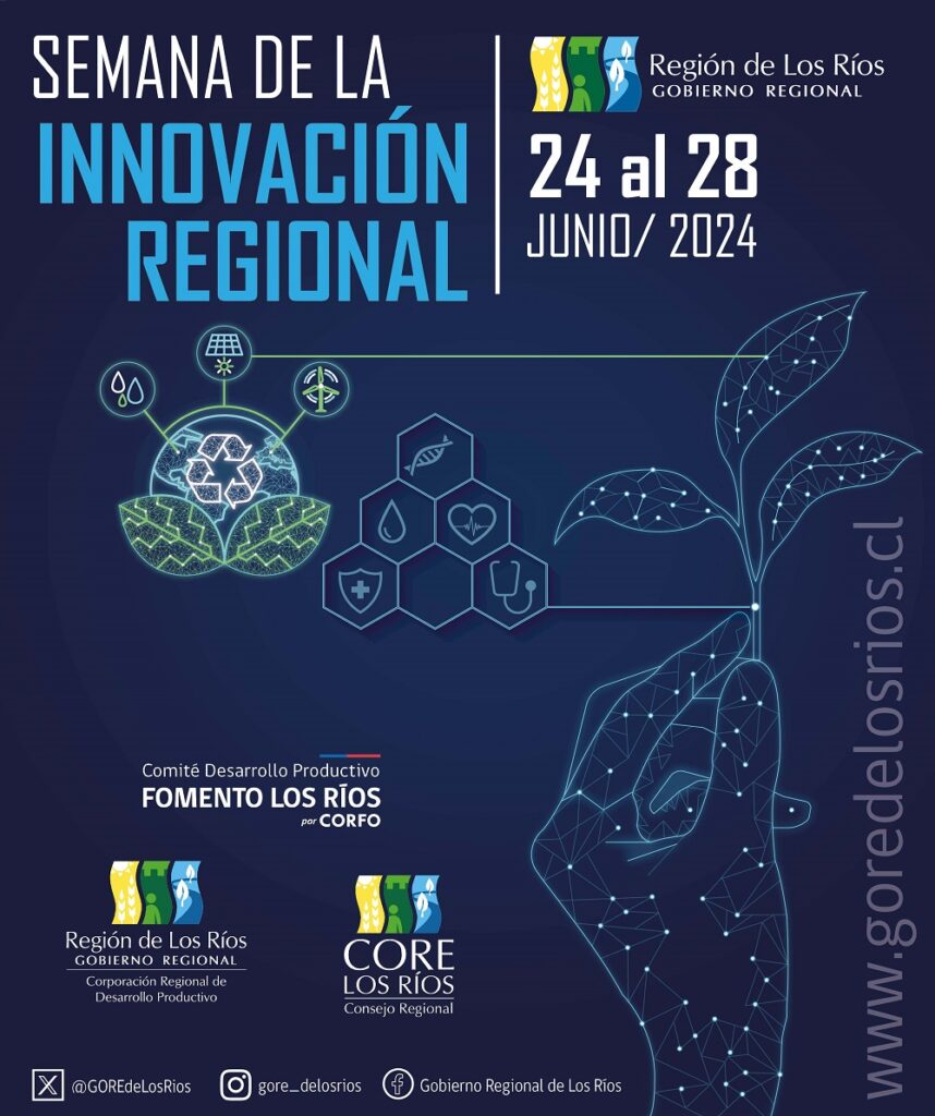 Semana de la Innovación: Gobierno Regional junto a servicios públicos y universidades preparan nutrida agenda para Los Ríos