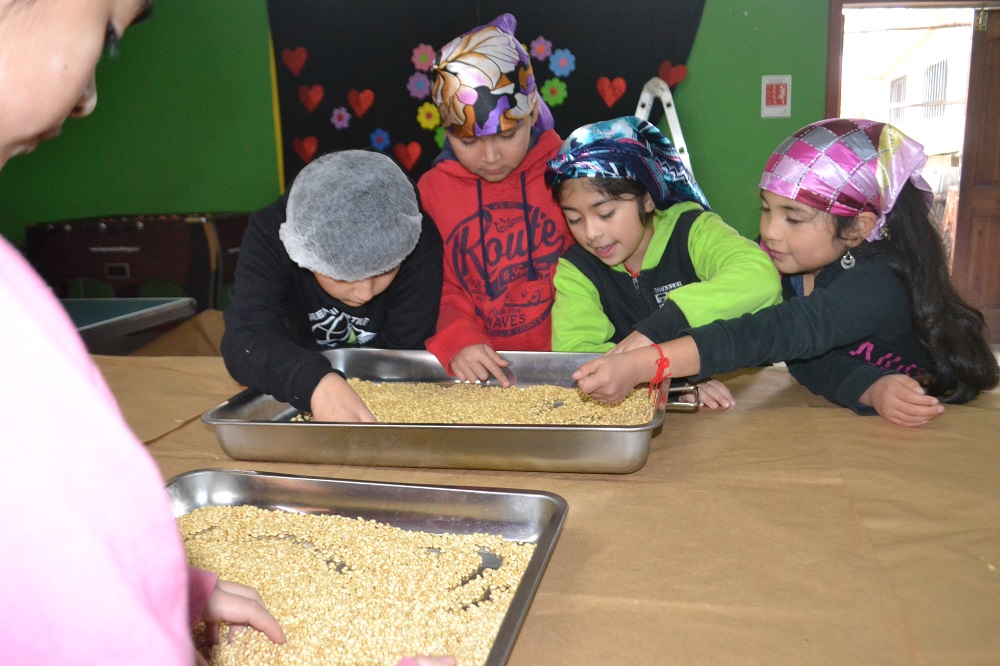 Escuela Rucaklen de Lumaco realizó importante actividad culinaria previo al We Tripantu