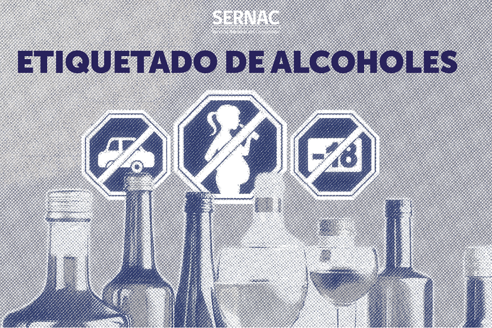 SERNAC realizará seguimiento a implementación de la nueva Ley fe etiquetado de alcoholes