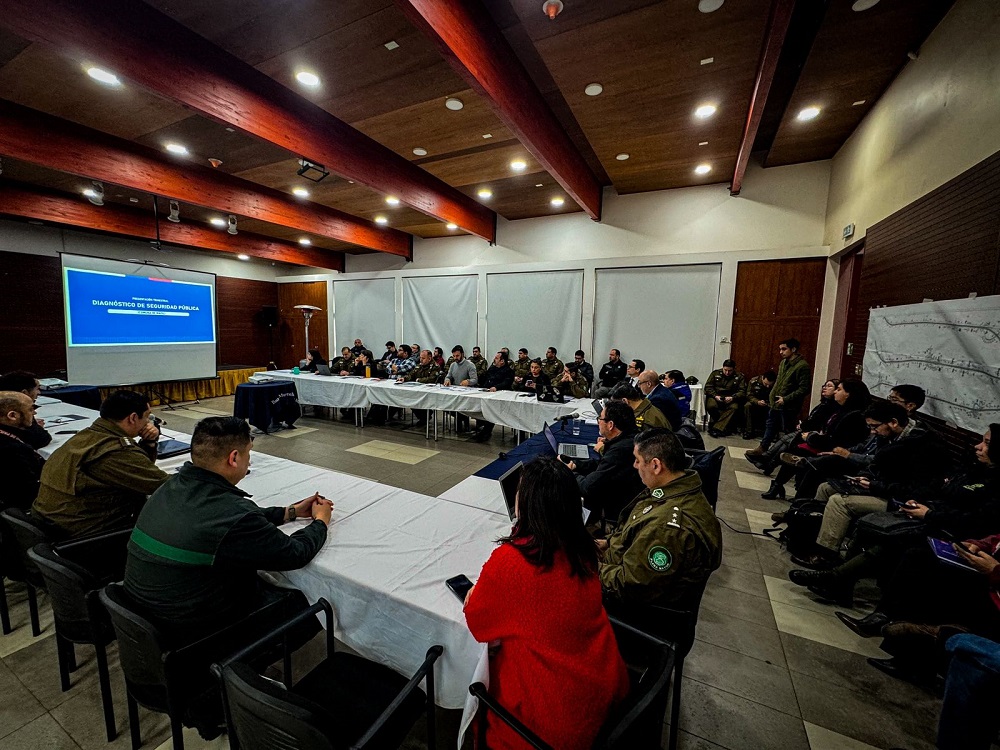 Sesión STOP trimestral reunió a autoridades y encargados de seguridad comunal