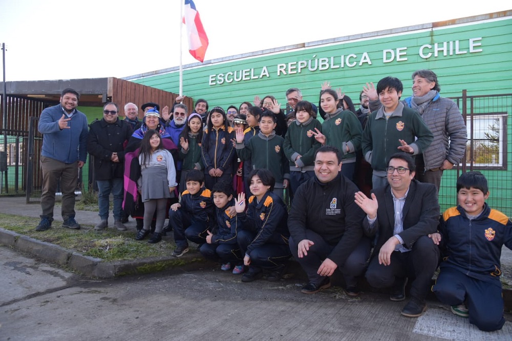 Subsecretaria de Educación inauguró obras de infraestructura en Escuela República de Chile de Melefquén por más de $250 millones