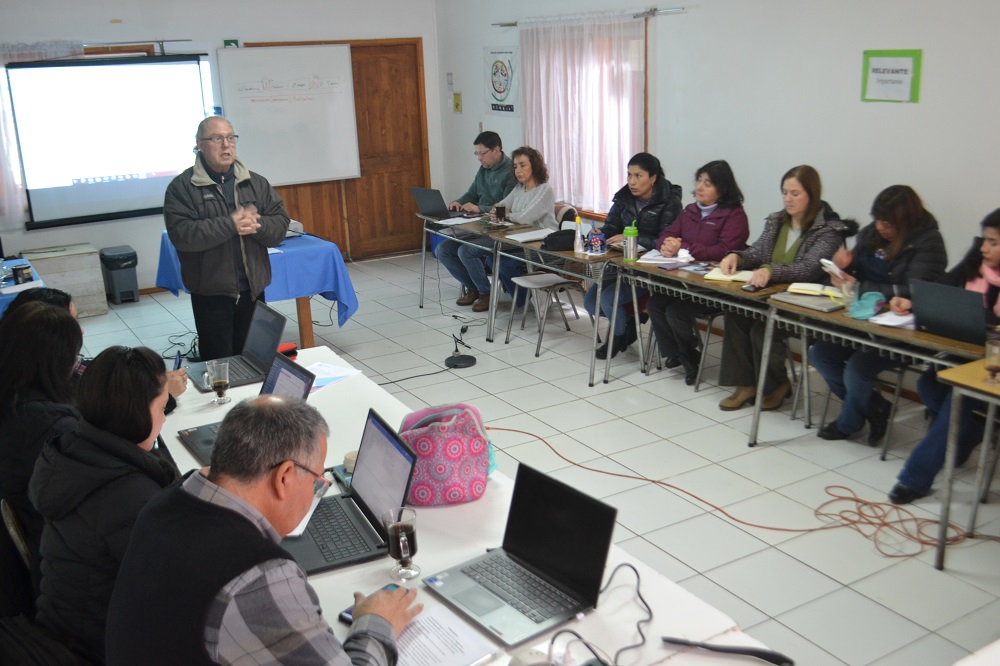 Encuentro mensual de fortalecimiento del Microcentro Rural se realizó en la escuela de Aylin